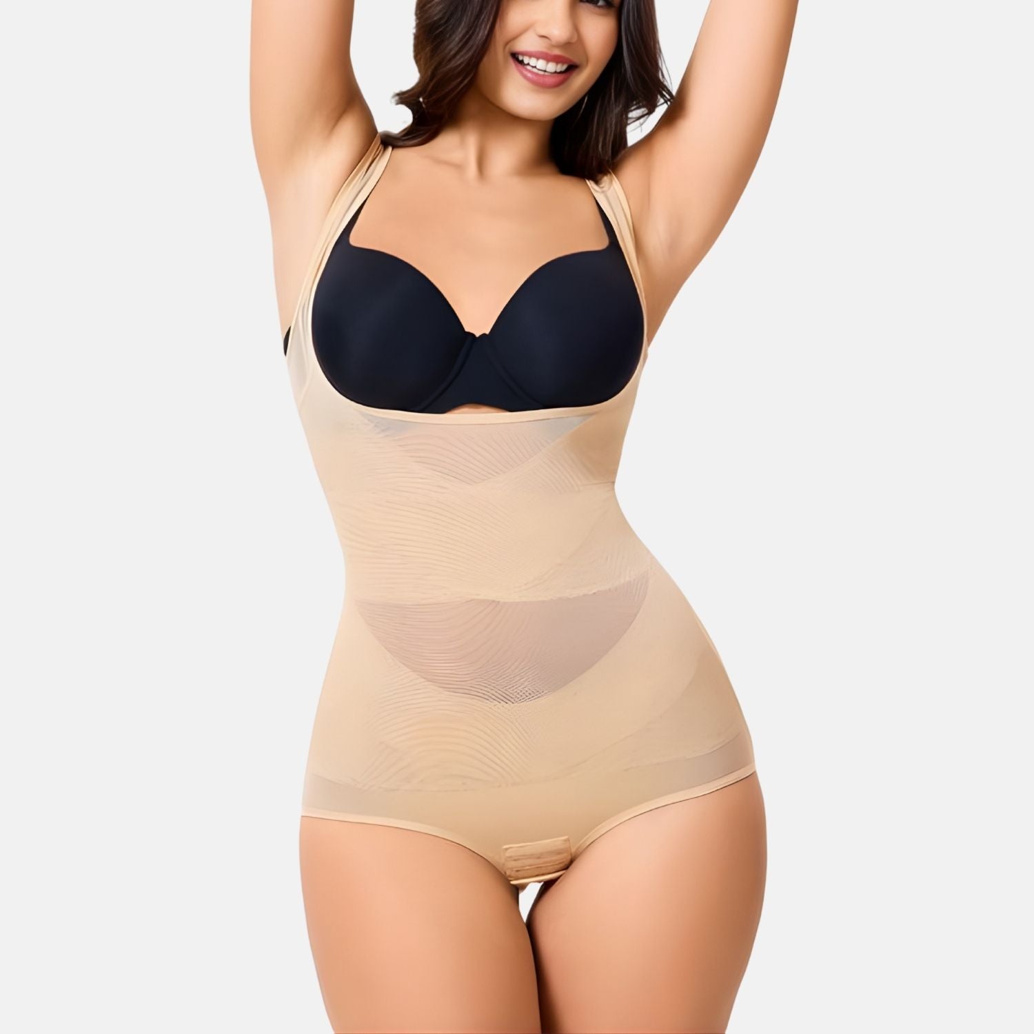 BODY MODELUJĄCE Z ODKRYTYM BIUSTEM